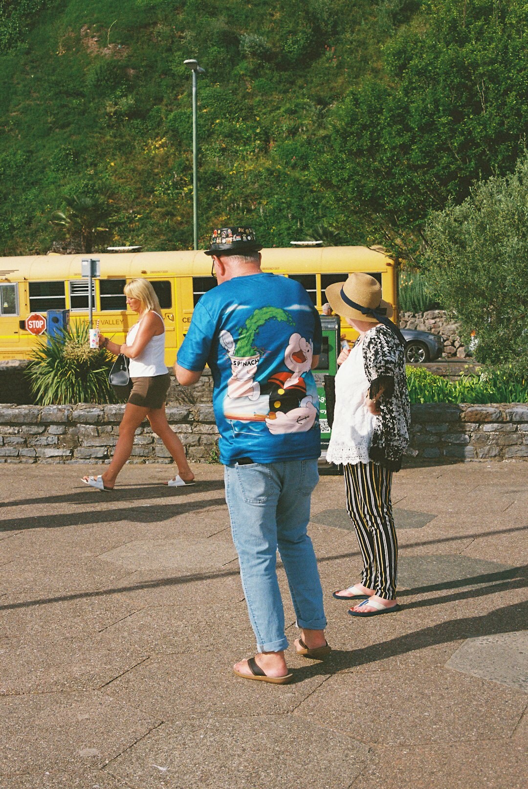 senior group on bus trip