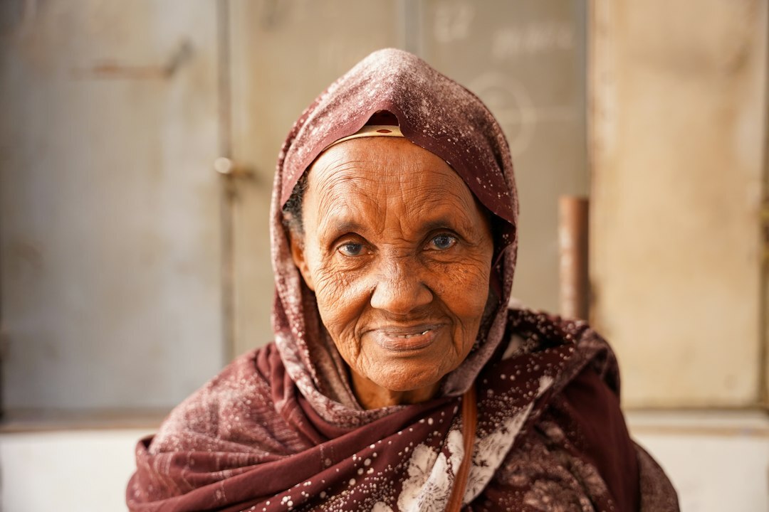 Portrait of a smiling senior woman